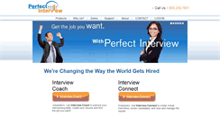 Desktop Screenshot of perfectinterview.com